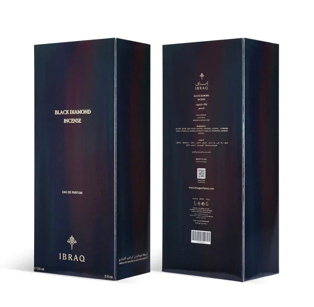 BLACK DIAMOND INCENSE 150ML
