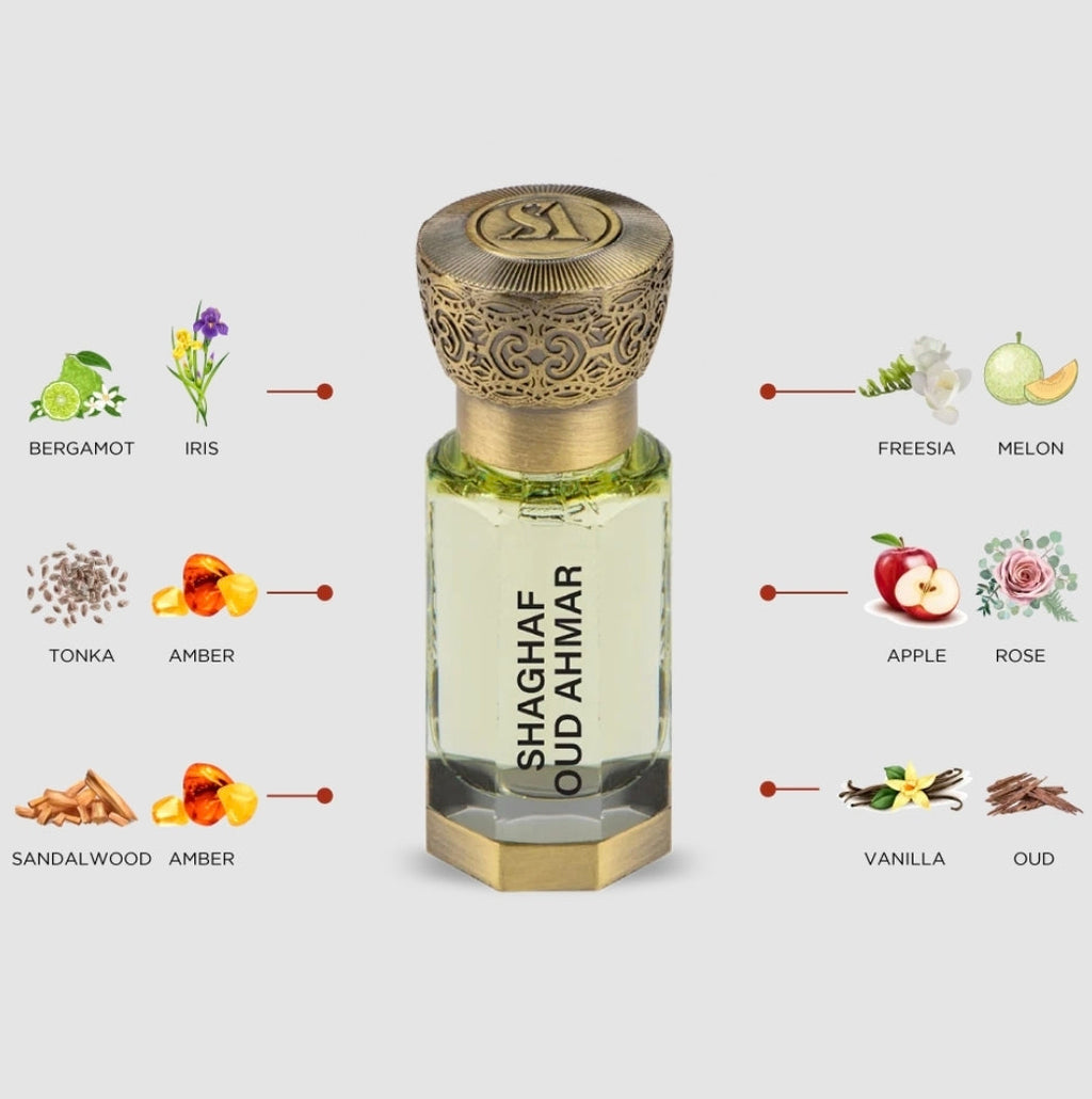 SHAGHAF OUD AHMAR 12ML