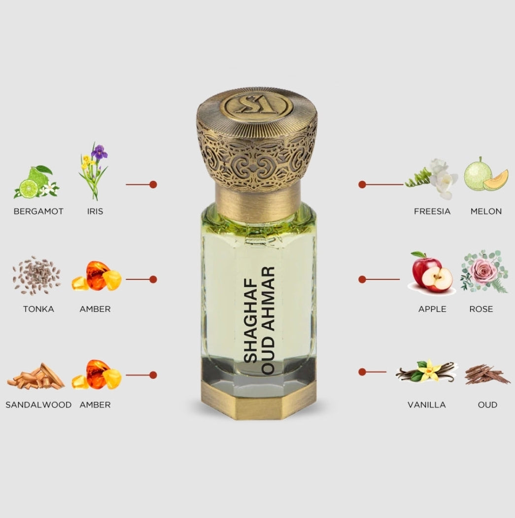SHAGHAF OUD AHMAR 12ML